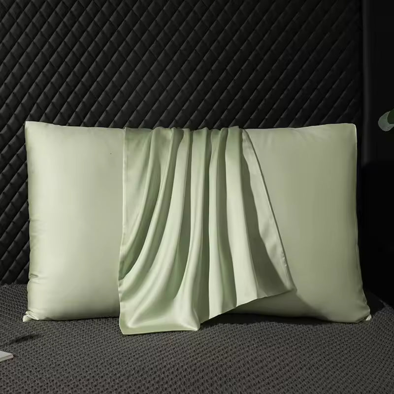 Pure Mulberry Silk Pillowcase - White