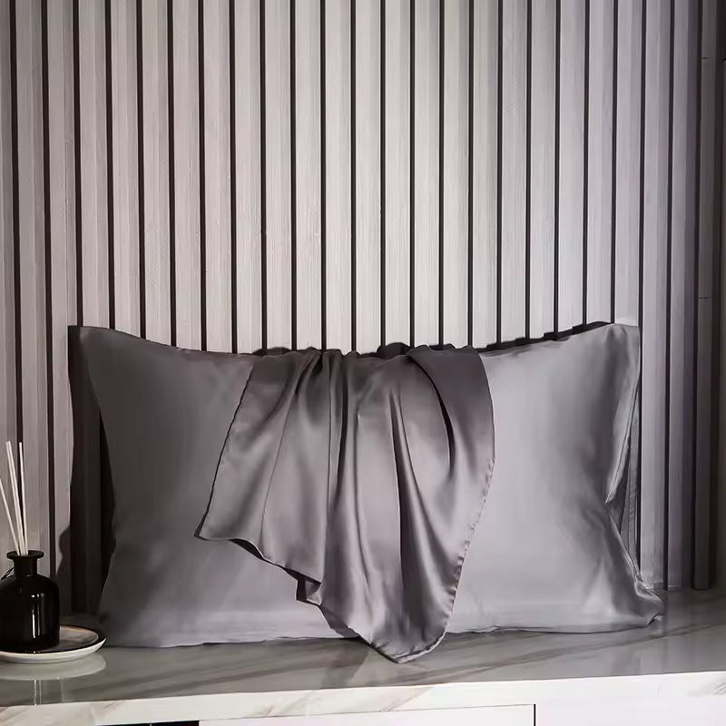Pure Mulberry Silk Pillowcase - White