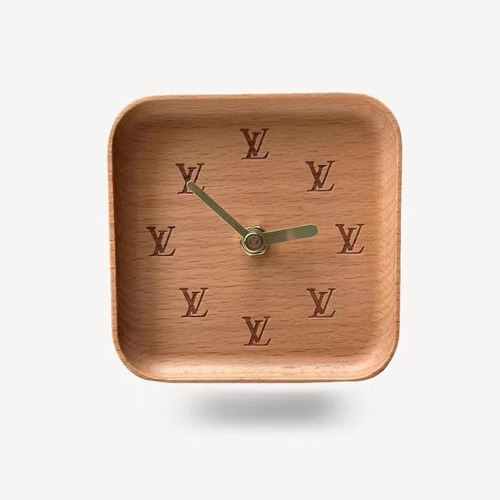 wood table clock [2style]