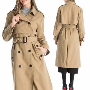 classic long trench coat
