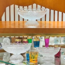 bacca crystal bowl plate